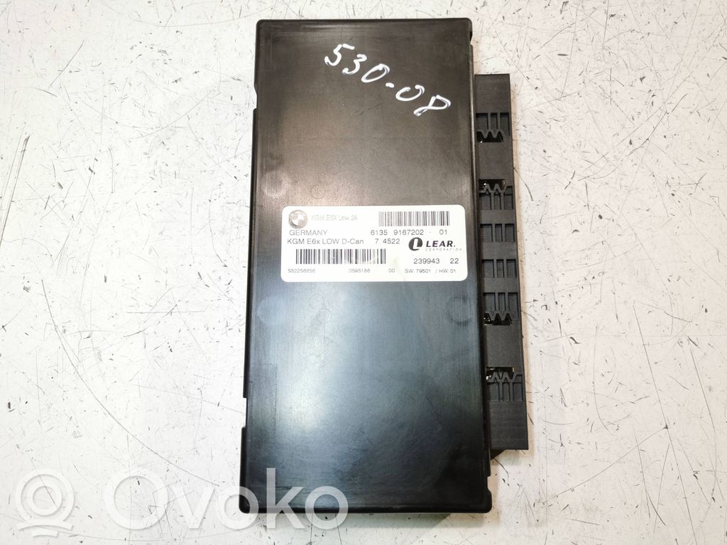 BMW 5 E60 E61 Moduł / Sterownik komfortu 