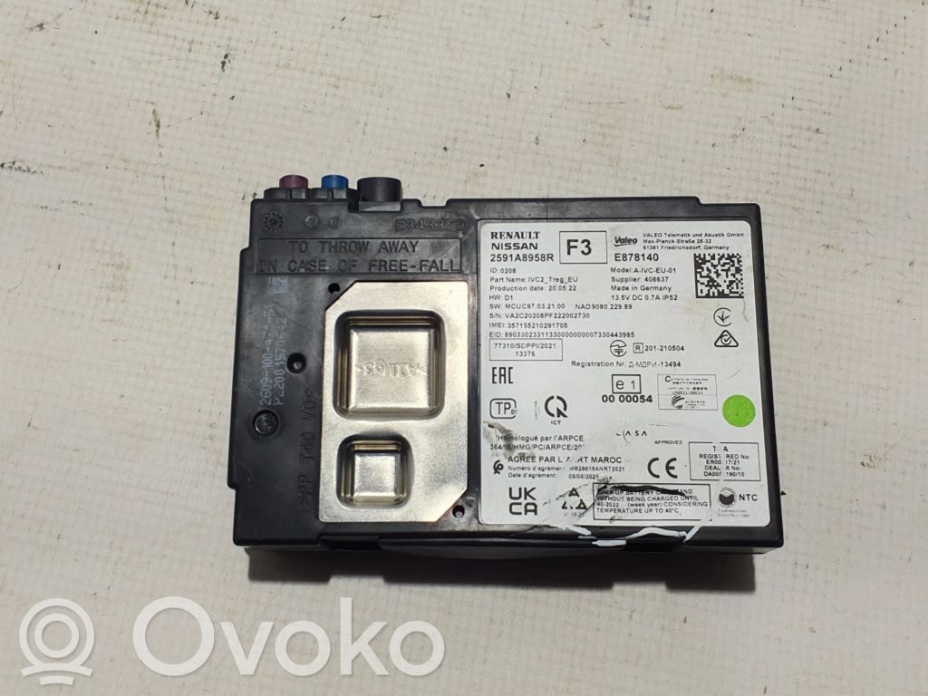 Renault Megane E-Tech Other control units/modules 