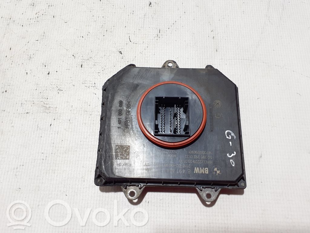BMW 5 G30 G31 G38 Unidad de control/módulo de los faros xenón 