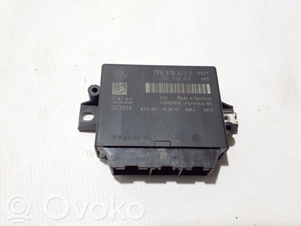 Volkswagen Touareg II Unitate/modul de comandă parcare PDC 