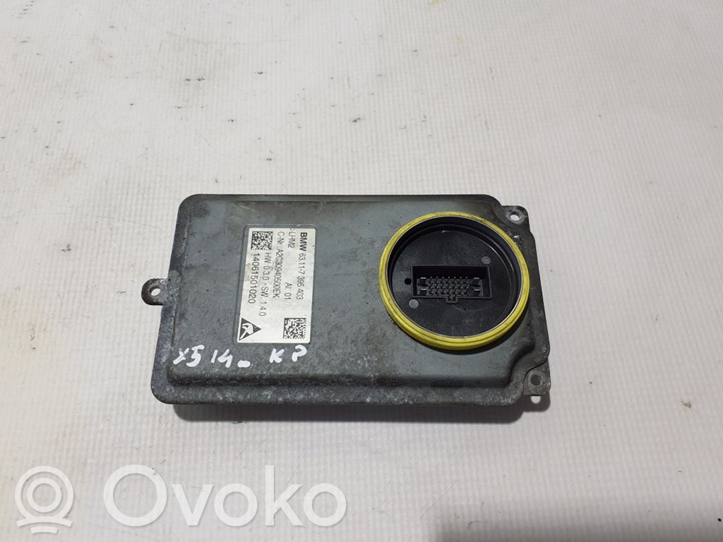 BMW X5 F15 Sterownik / moduł świateł Xenon 