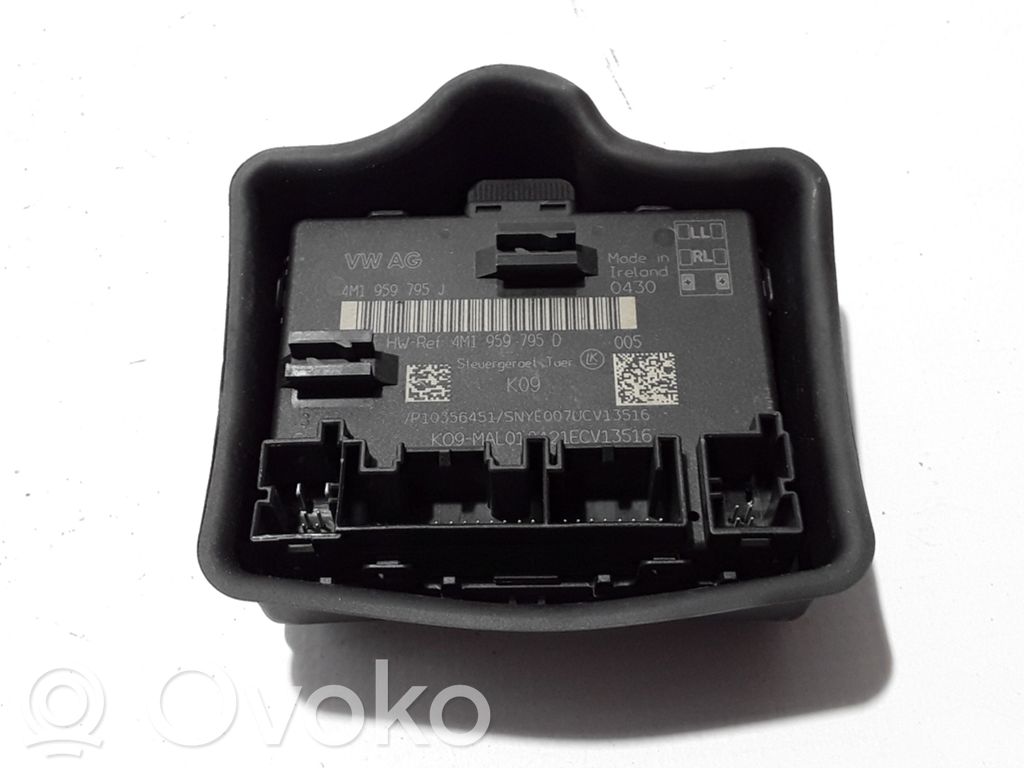 Audi A6 S6 C8 4K Unité de commande module de porte 