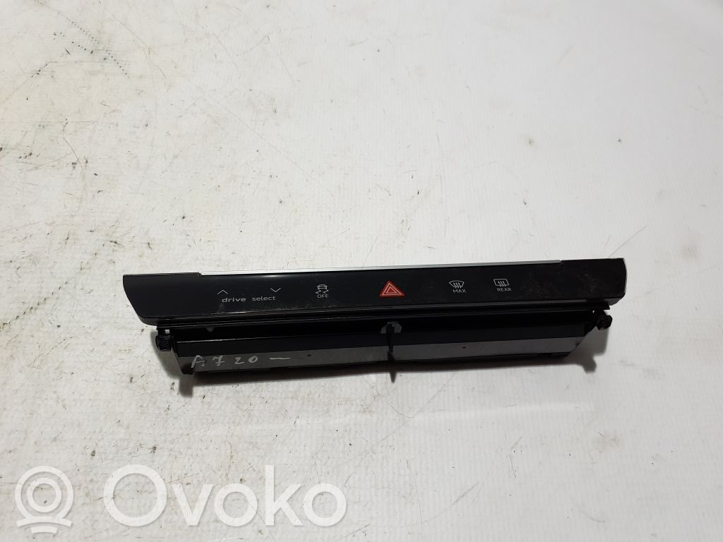Audi A7 S7 4K8 Botón interruptor de luz de peligro 