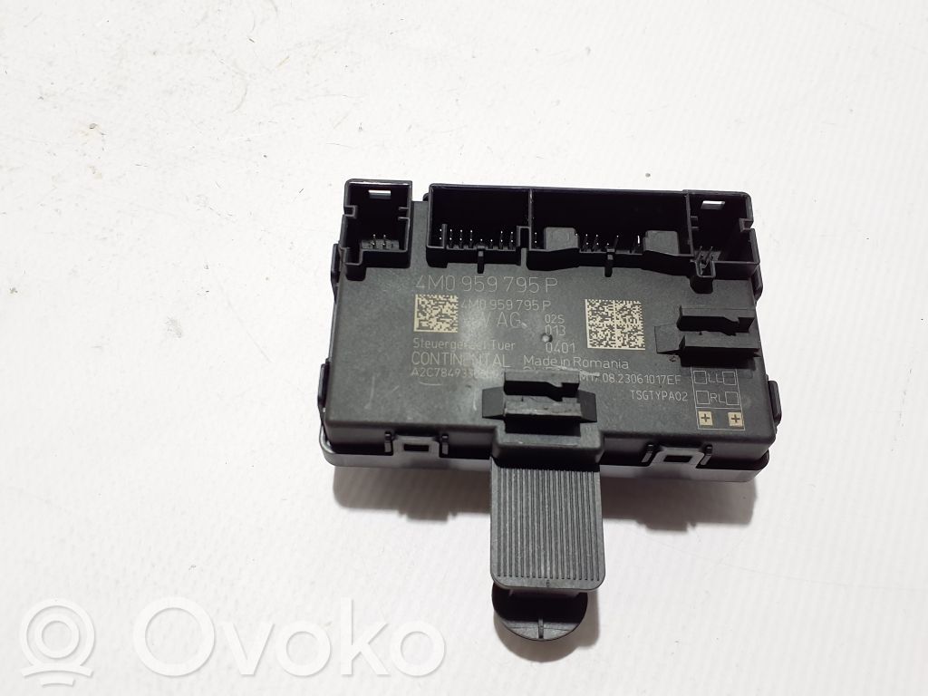 Audi Q7 4M Unidad de control/módulo de la puerta 