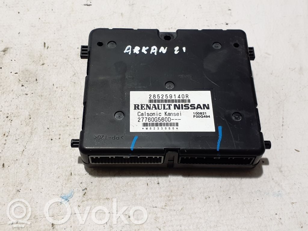 Renault Arkana Other control units/modules 