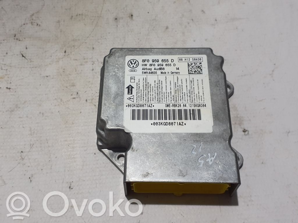 Audi A5 8T 8F Airbag control unit/module 