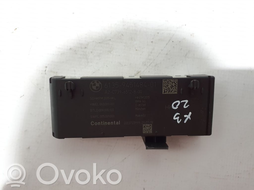 BMW X3 G01 Tailgate/trunk control unit/module 