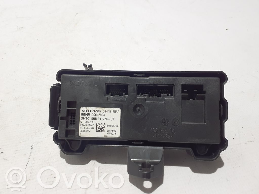 Volvo XC90 Unitate control aer condiționat/încălzire 