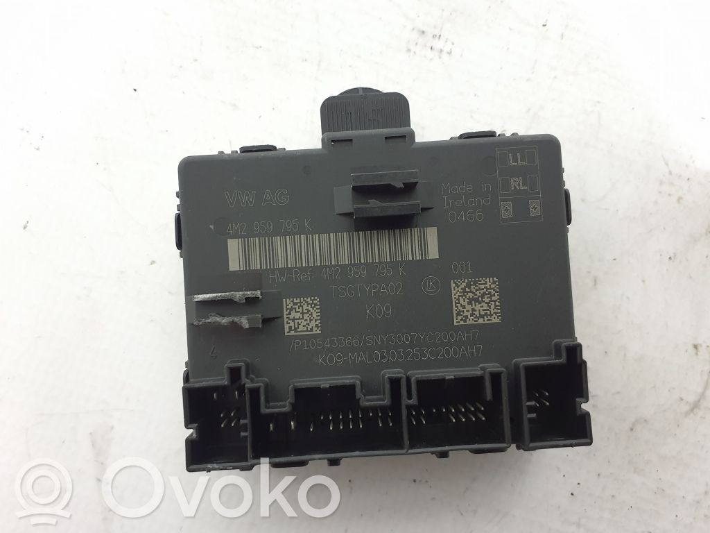 Audi A7 S7 4K8 Unité de commande module de porte 