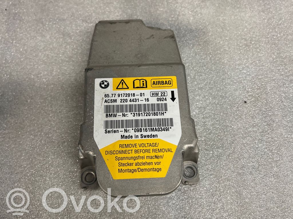 BMW 5 E60 E61 Airbag control unit/module 