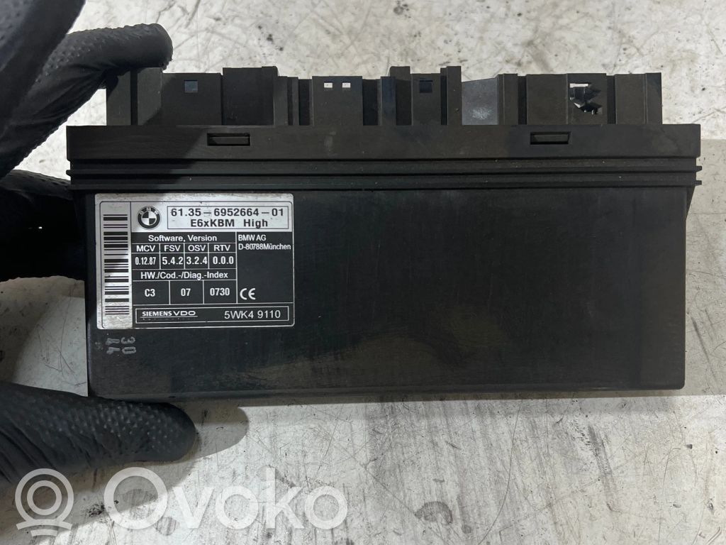 BMW 5 E60 E61 Komforto modulis 