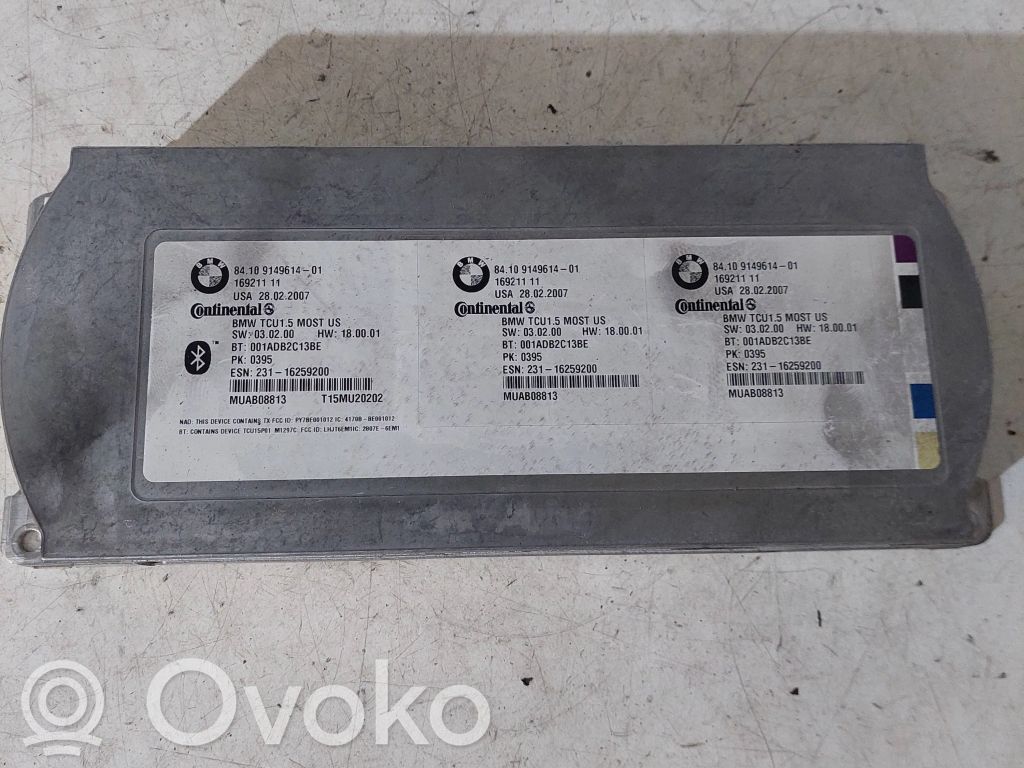 BMW 5 E60 E61 Bluetooth control unit module 