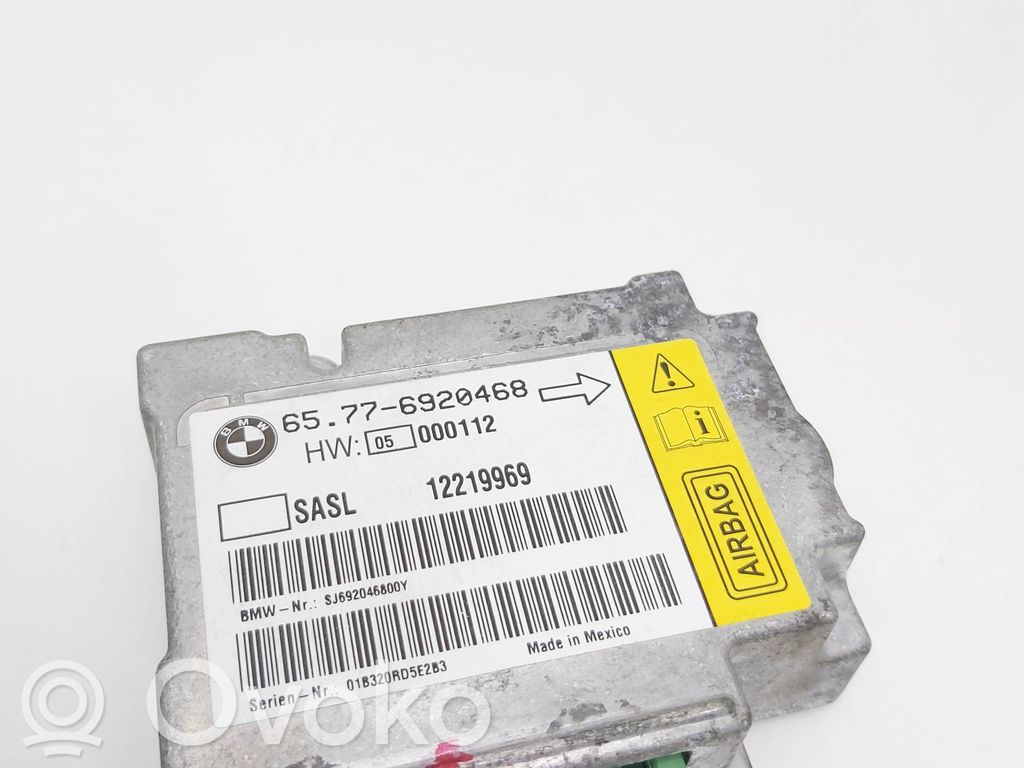 BMW 7 E65 E66 Airbag control unit/module 
