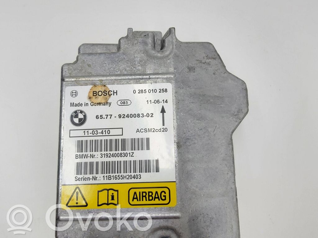 Airbag control unit/module   0285010258,9240083,ACSM2C020