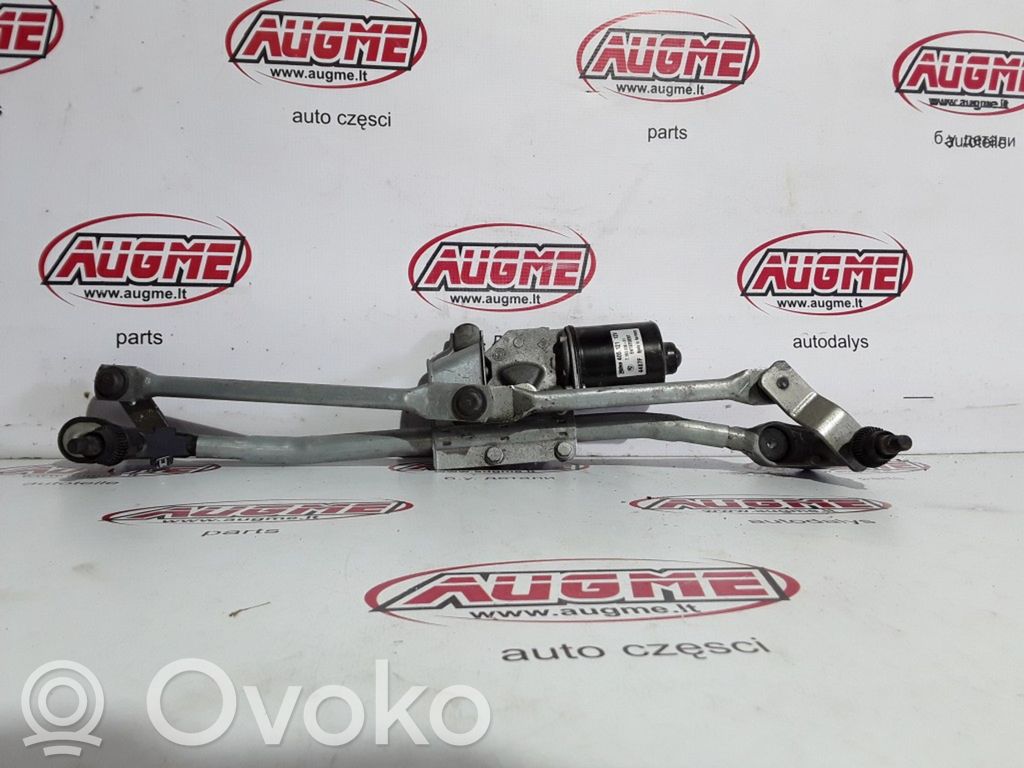 BMW 1 E81 E87 Etupyyhkimen vivusto ja moottori 