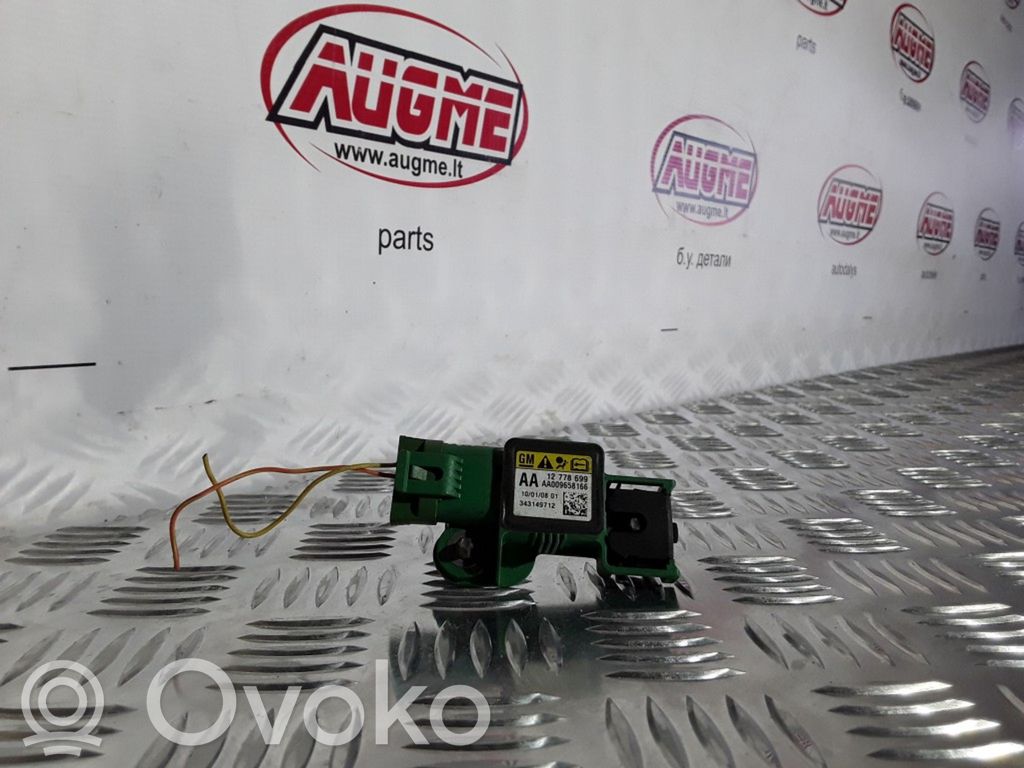 Saab 9-3 Ver2 Airbagsensor Crashsensor Drucksensor 
