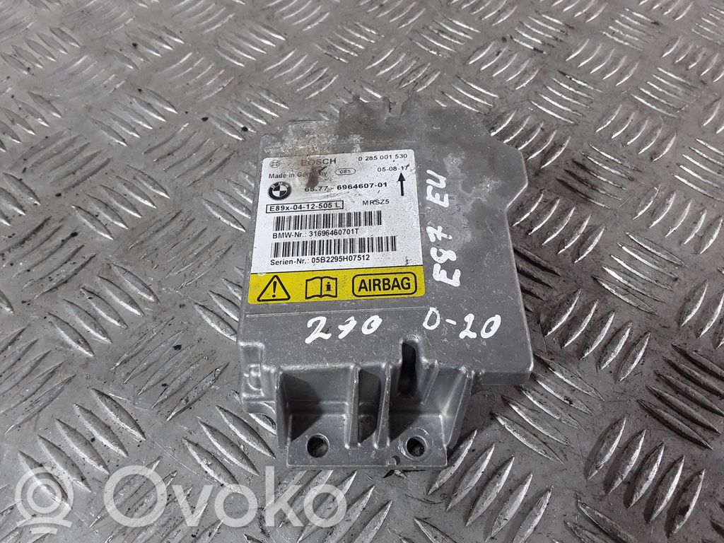BMW 1 E81 E87 Airbag control unit/module 