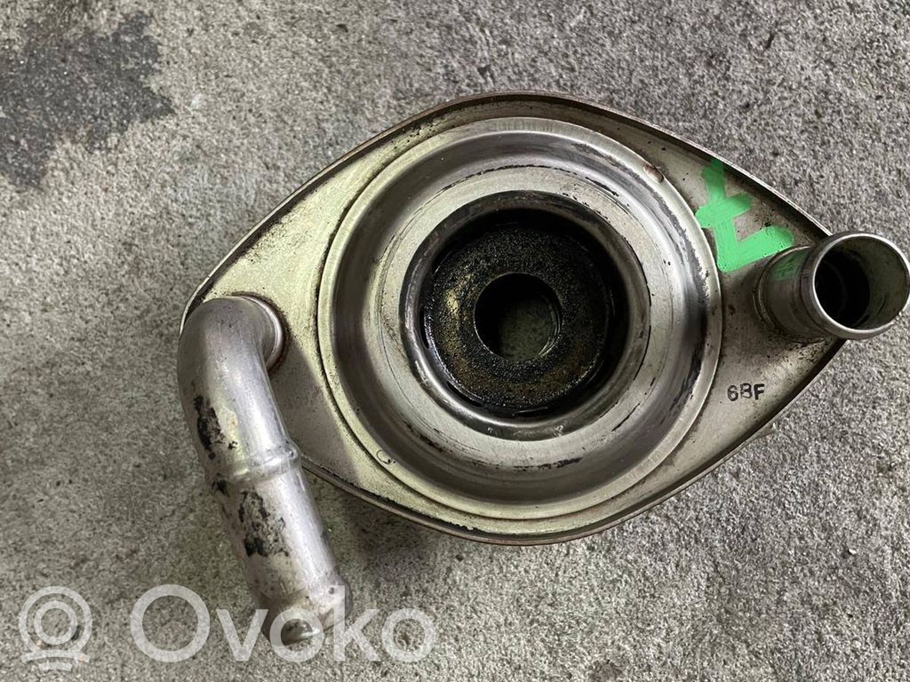 Engine oil radiator