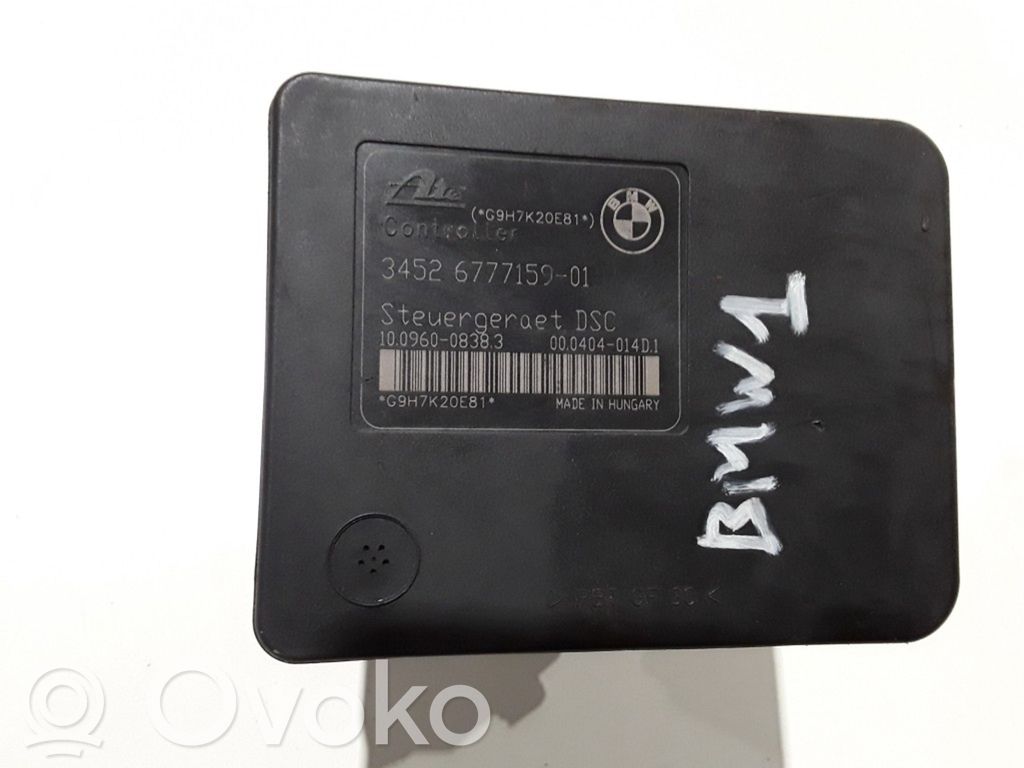 BMW 1 E82 E88 ABS Pump 