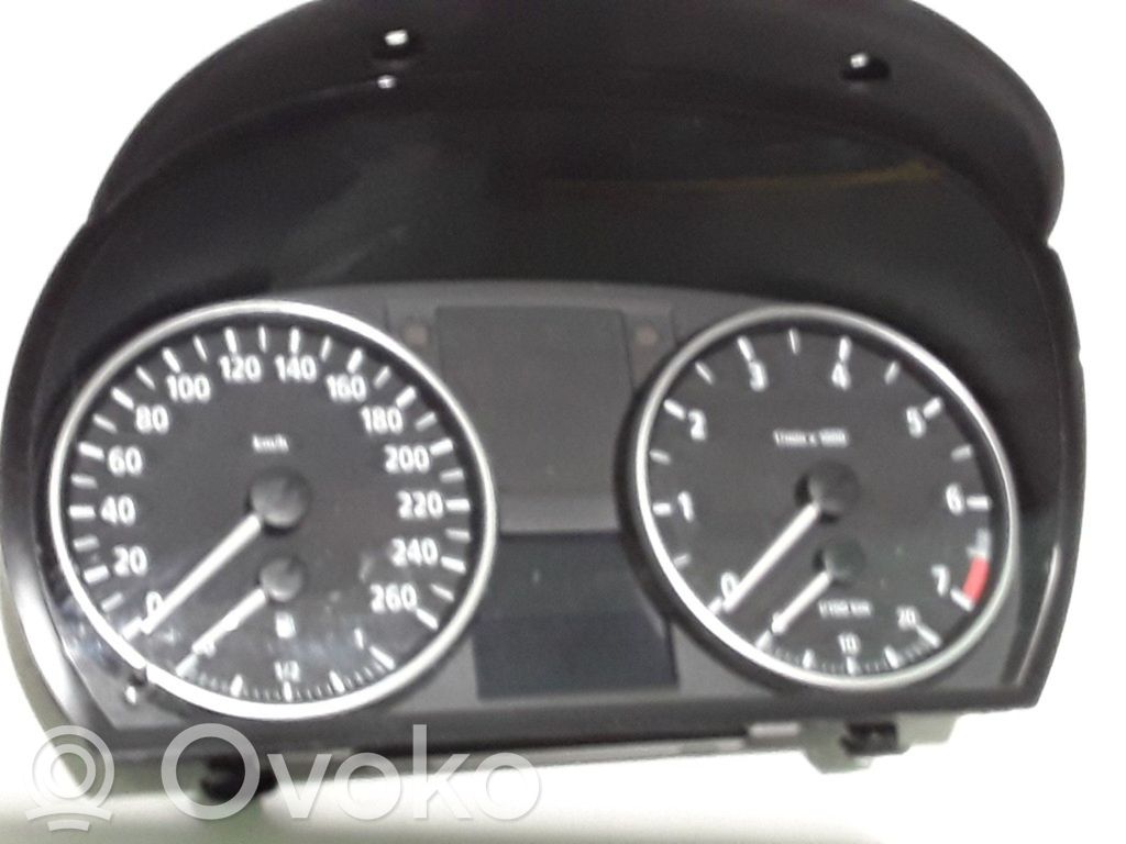 BMW 3 E90 E91 Speedometer (instrument cluster) 