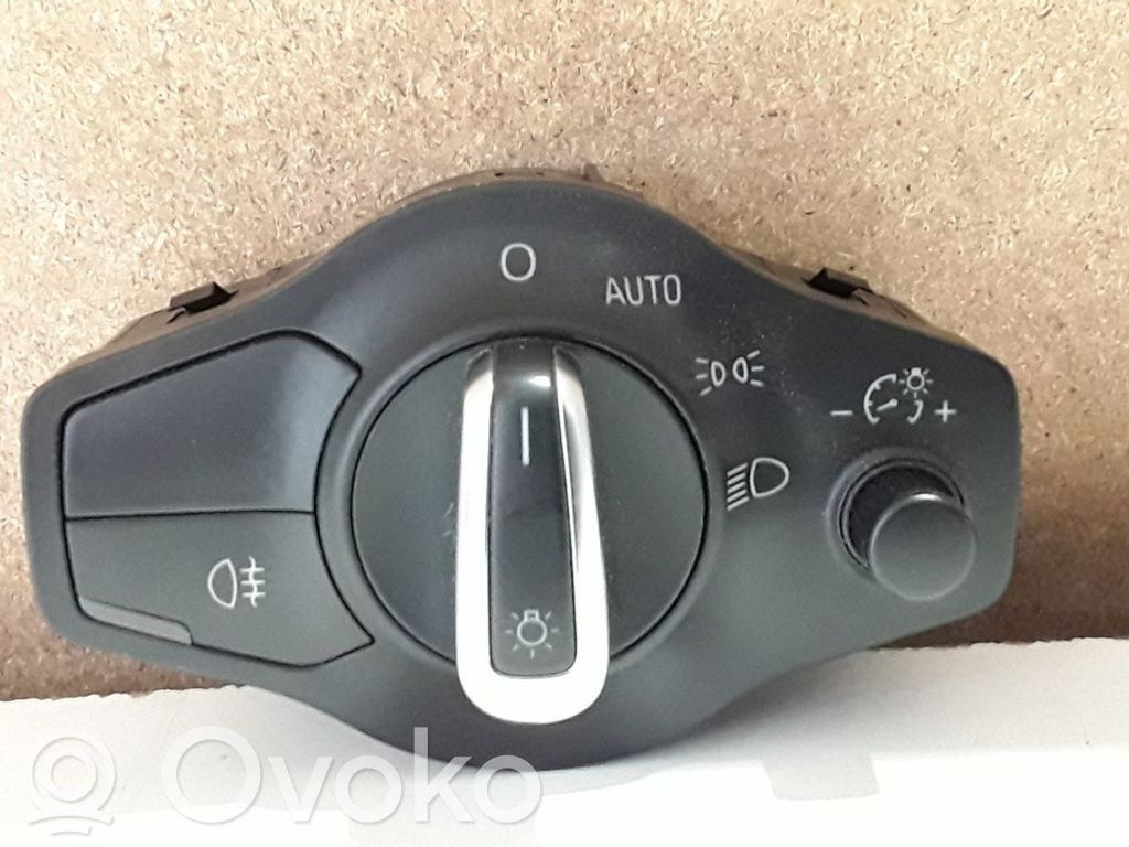 Audi A4 S4 B8 8K Interruptor de luz 