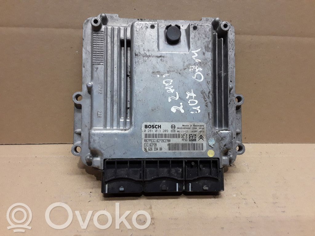 Peugeot 407 Engine control unit/module 