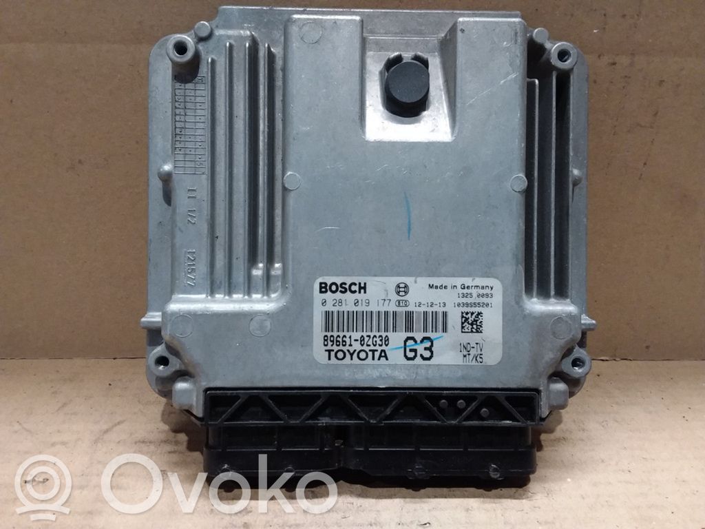 Engine control unit/module   0281019177,896610ZG30