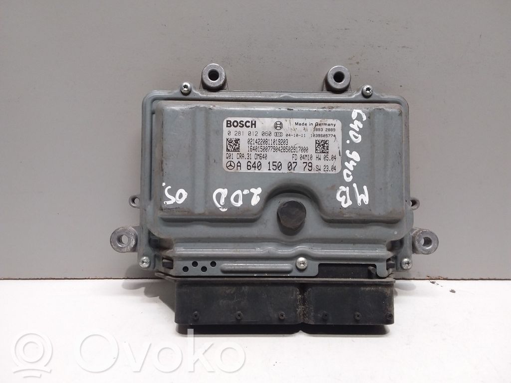 Mercedes-Benz A W169 Engine control unit/module 