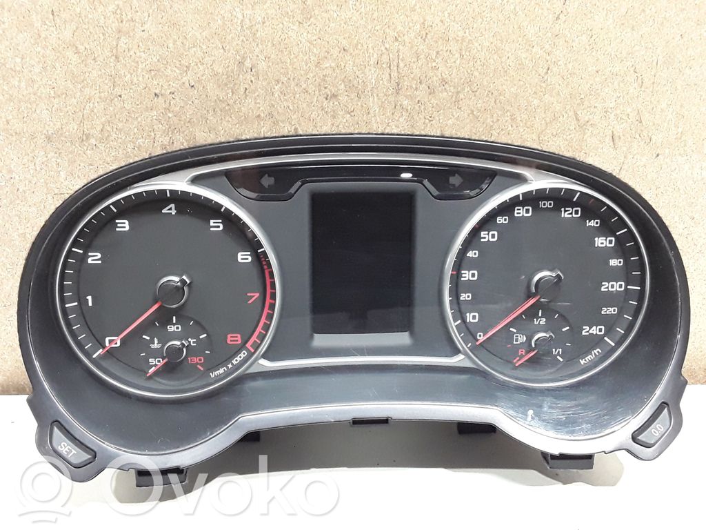 Audi A1 Speedometer (instrument cluster) 