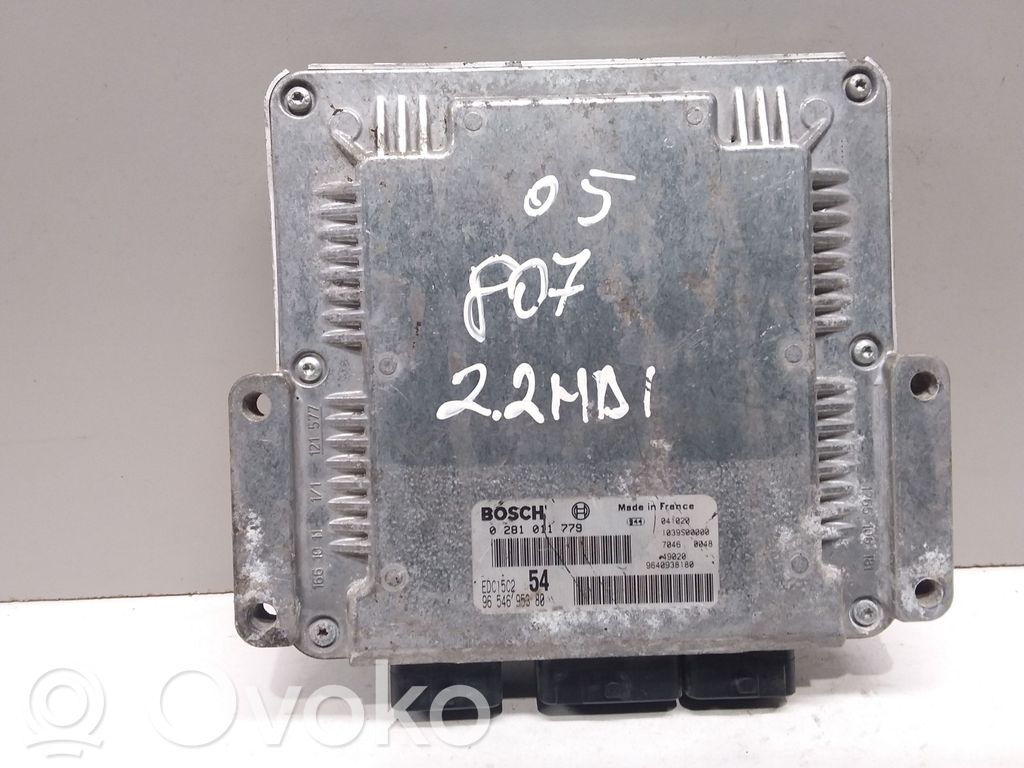 Peugeot 807 Engine control unit/module 