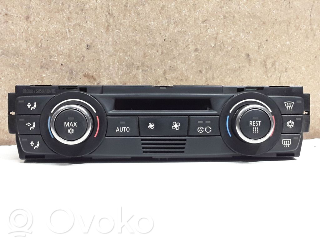 BMW 3 E90 E91 Climate control unit 