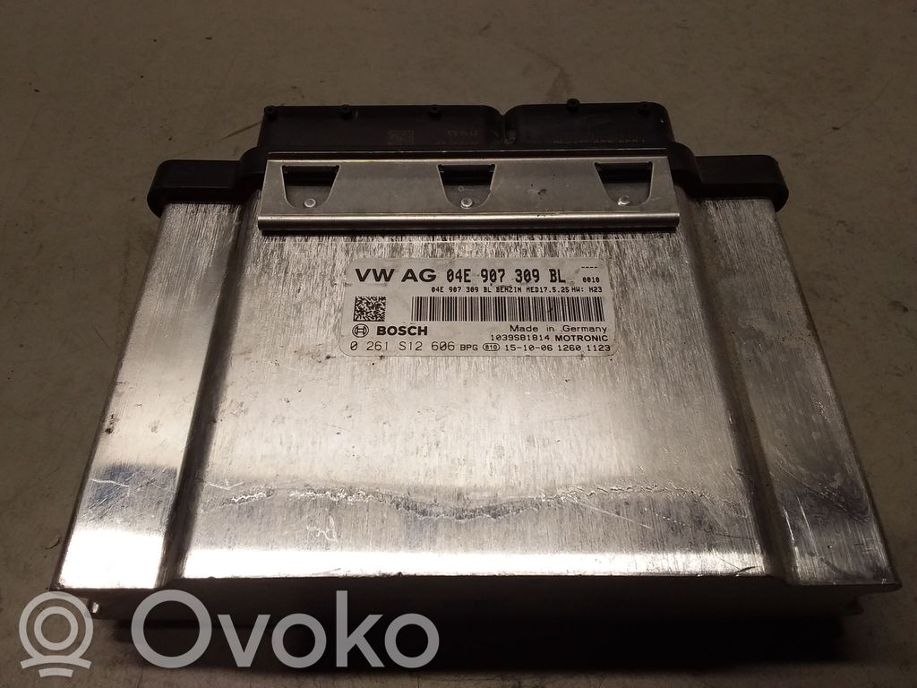 Engine control unit/module   04E907309BL,0261S12606