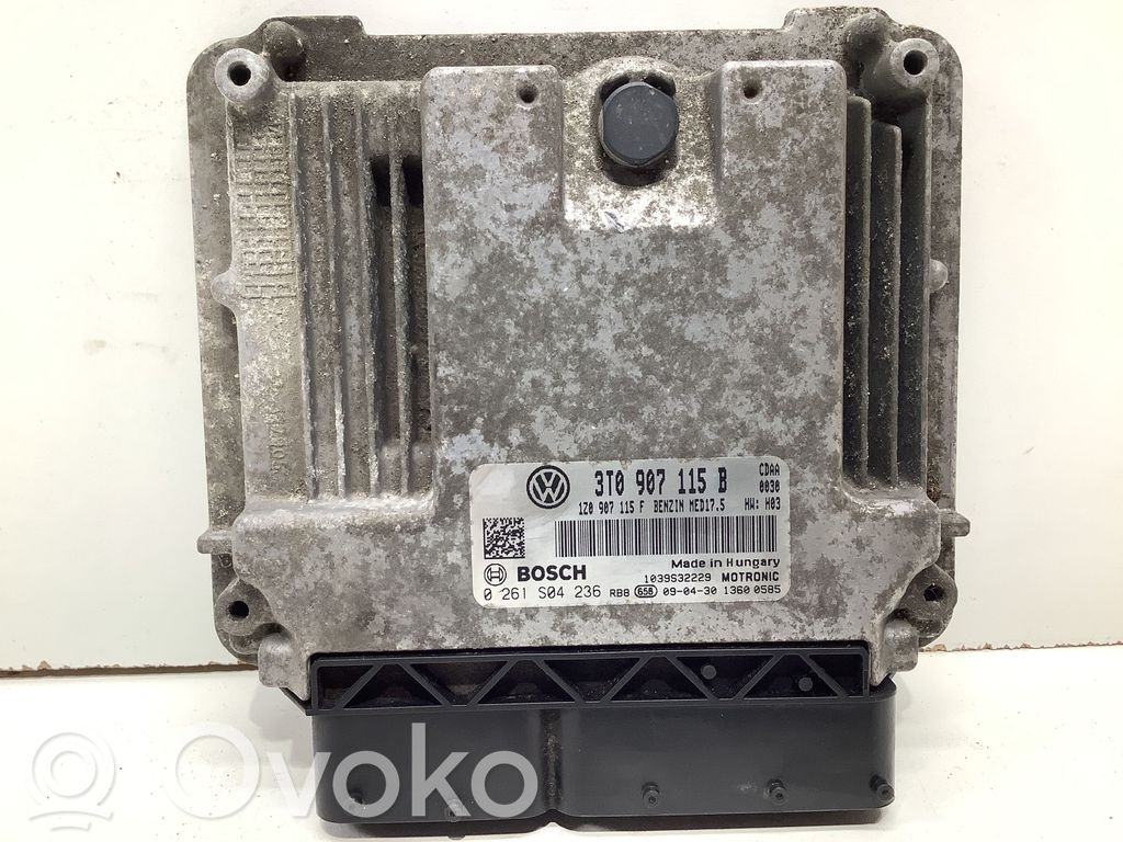 Skoda Superb B6 (3T) Engine control unit/module 