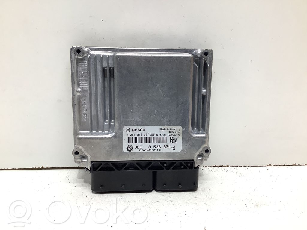 Engine control unit/module   8506374,0281016067