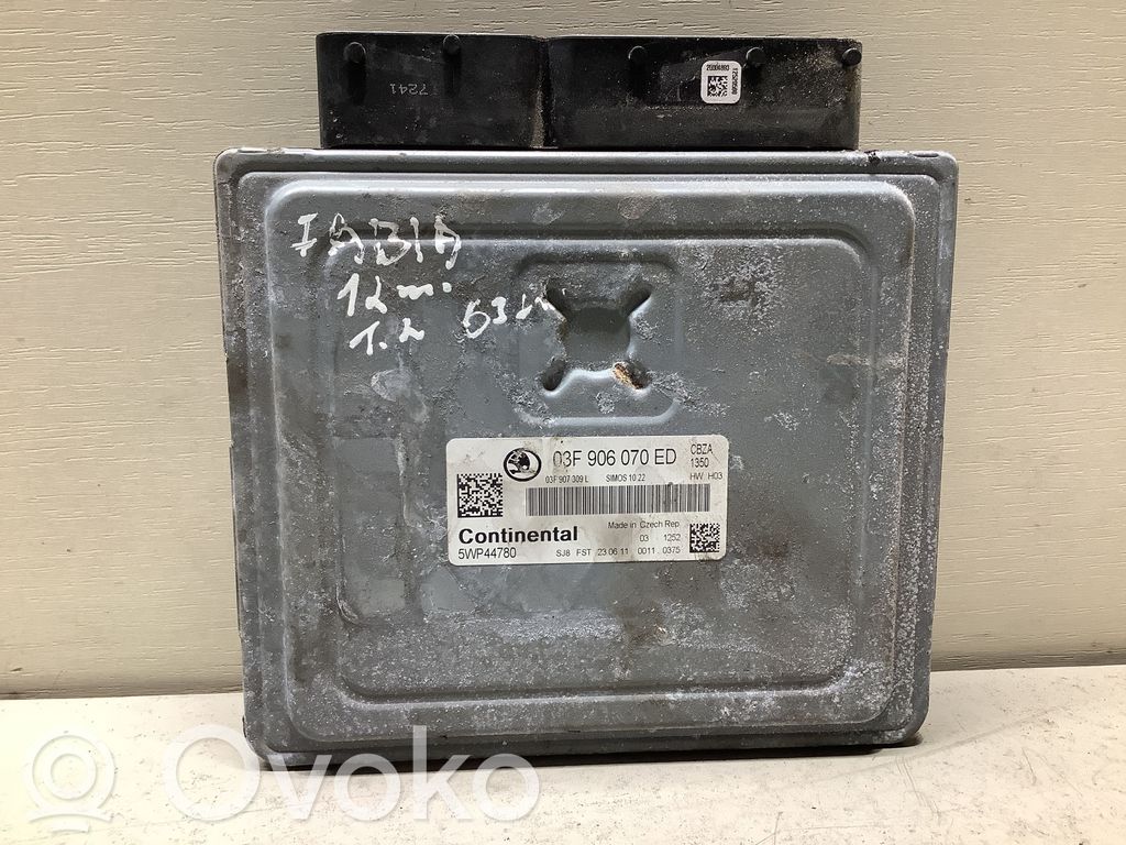 Engine control unit/module   03F906070ED,5WP44780