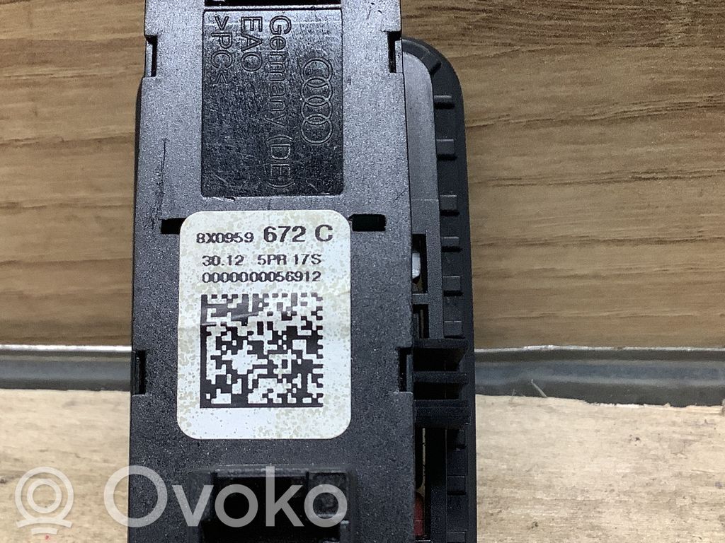 Audi A1 Hazard light switch 