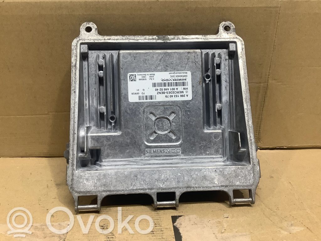 Mercedes-Benz A W169 Engine control unit/module 