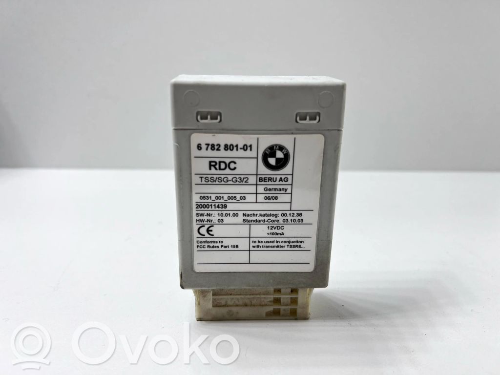 BMW 3 E92 E93 Tire pressure control unit 