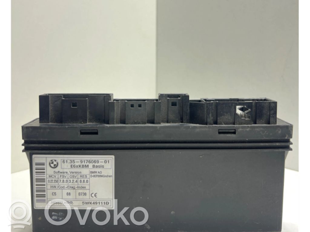 BMW 5 E60 E61 Komforto modulis 