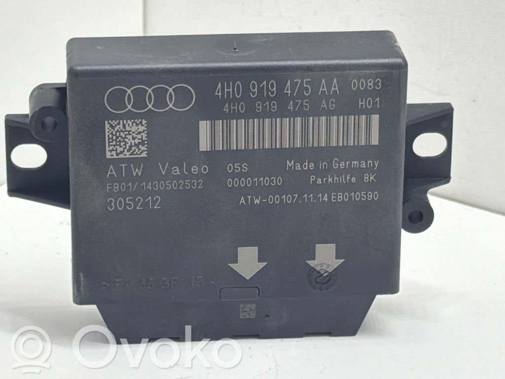 Audi A7 S7 4G Sterownik / Moduł parkowania PDC 