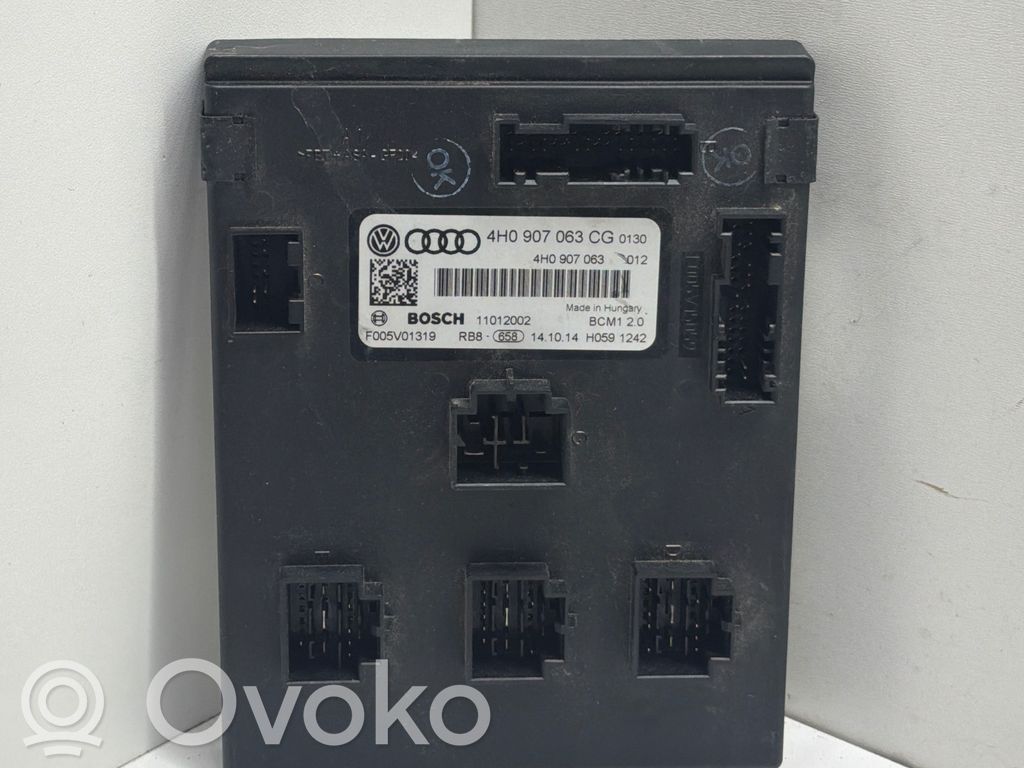 Audi A7 S7 4G Module confort 
