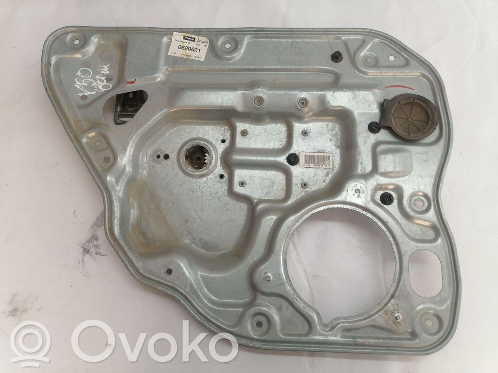 Volvo V50 Mechanizm podnoszenia szyby tylnej bez silnika 