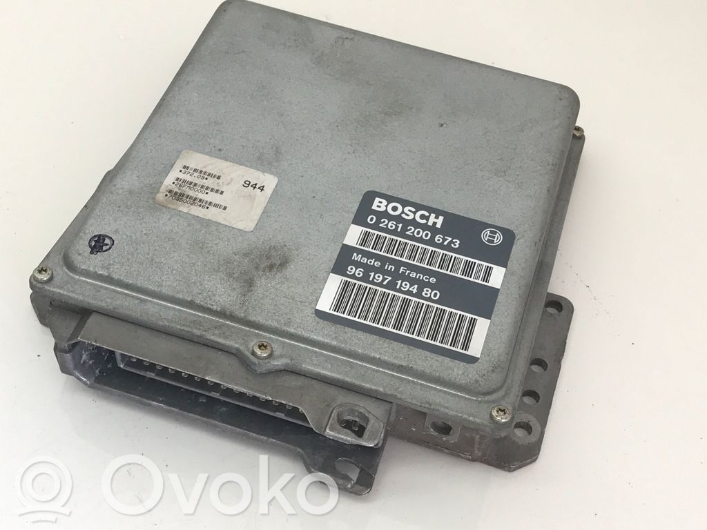 Engine control unit/module   9619719480,0261200673,9619719480,0261200673