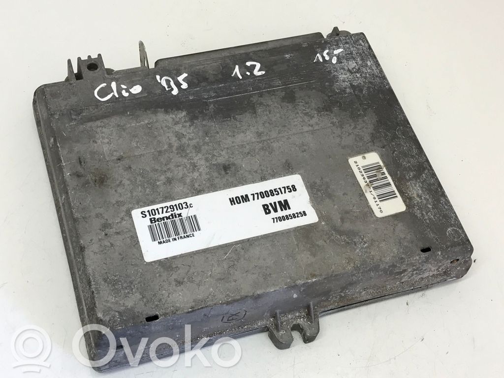 Renault Clio I Engine control unit/module 