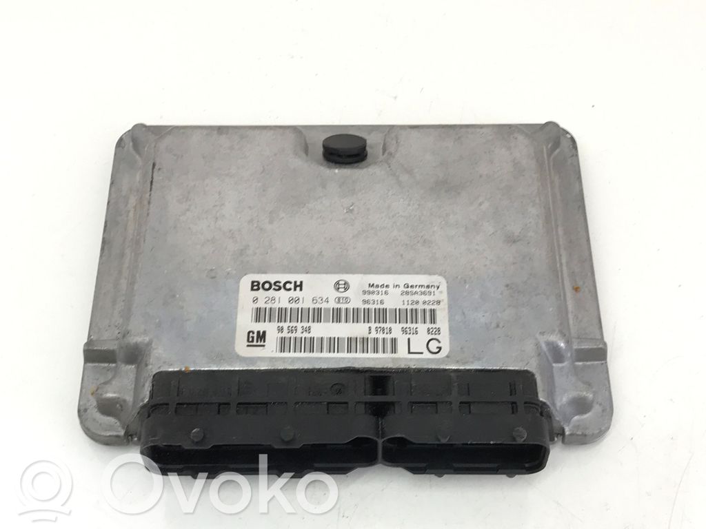 Opel Astra G Engine control unit/module 