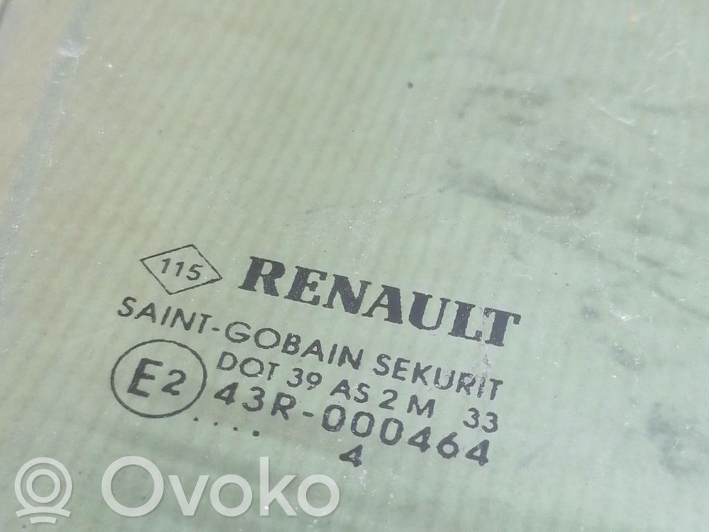 Renault Megane II Rear door window glass 