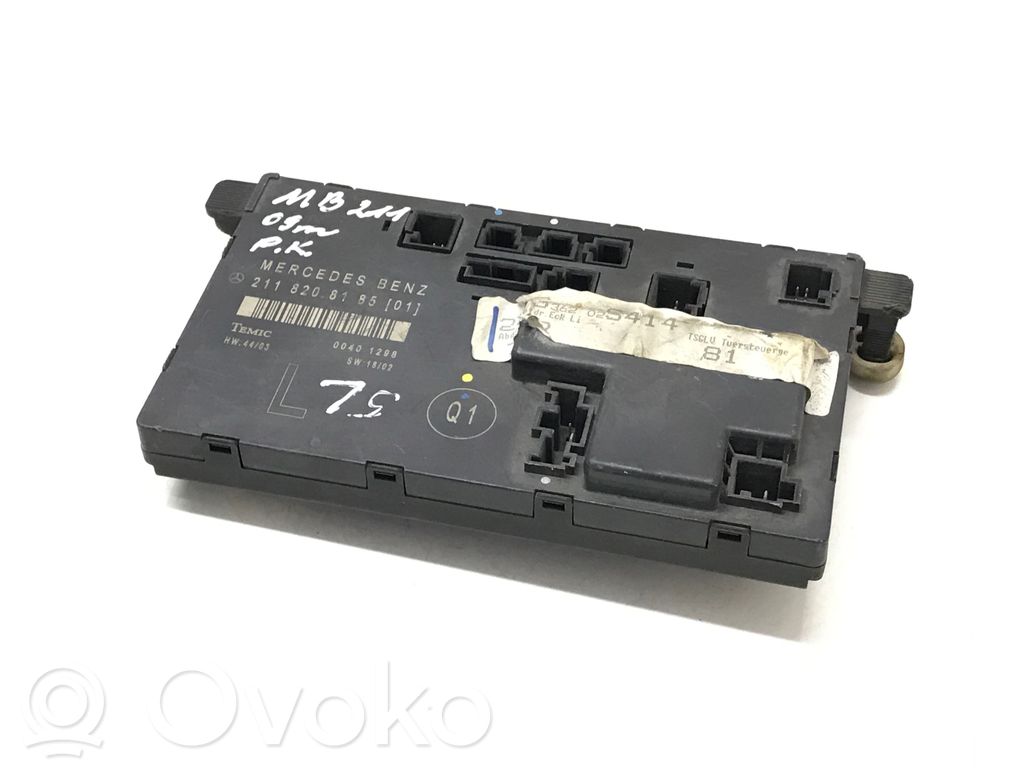 Mercedes-Benz E W211 Door control unit/module 