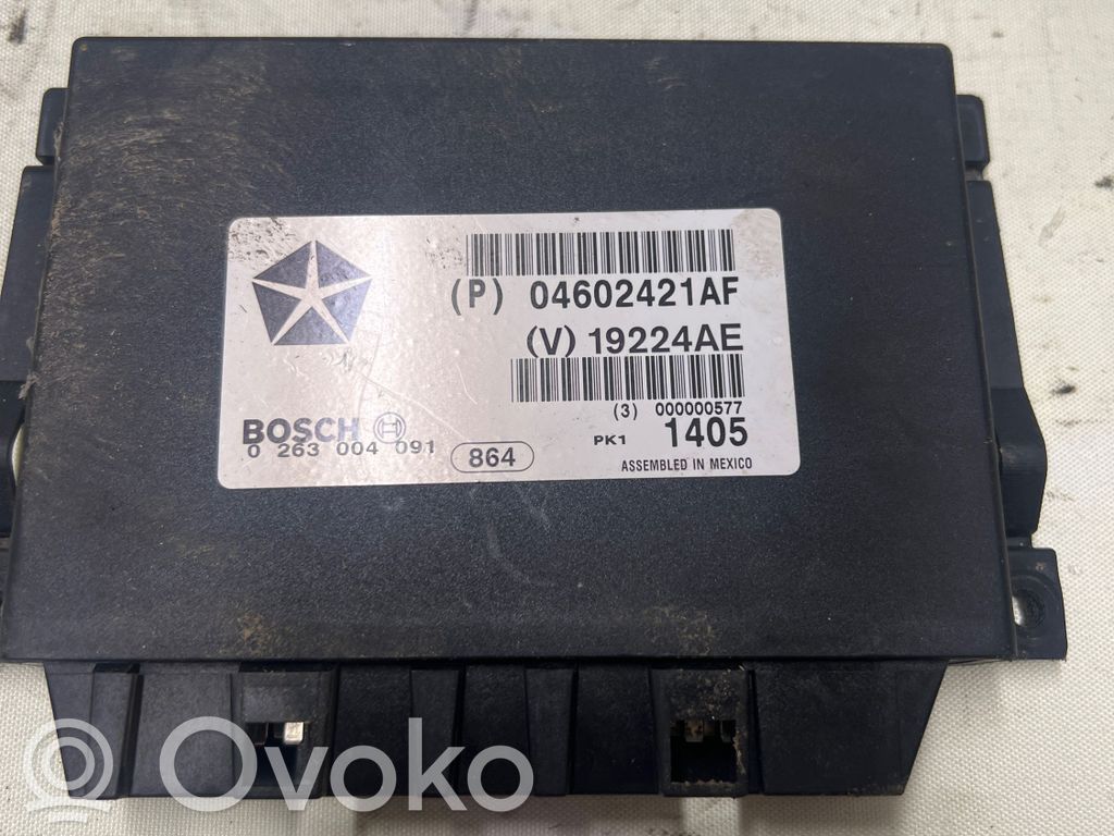 Unité de commande module de porte   04602421AF,19224AE,0263004091