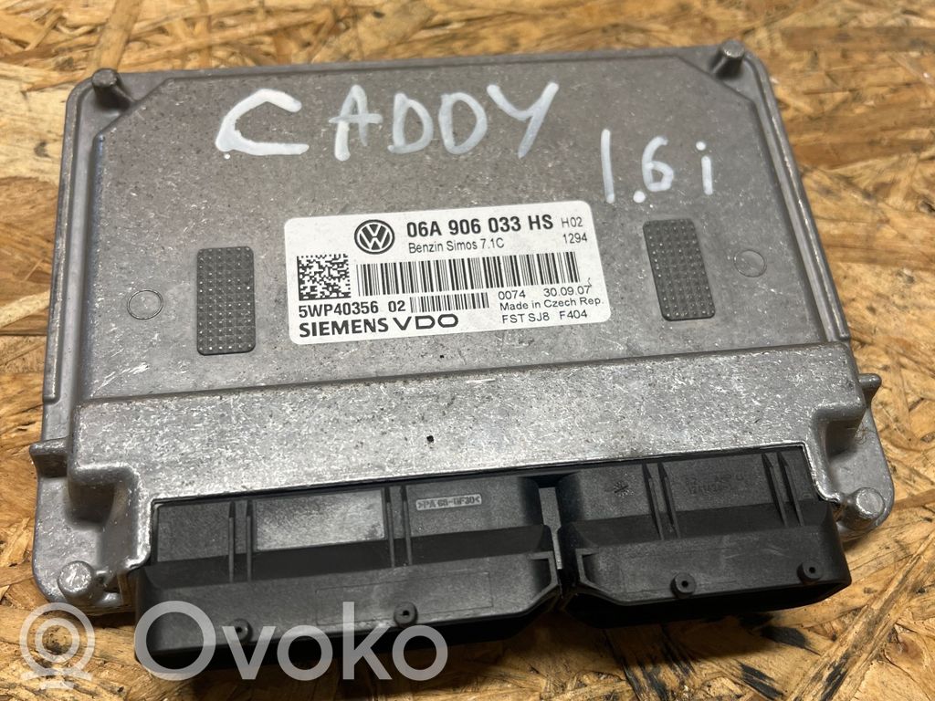 Volkswagen Caddy Engine control unit/module 