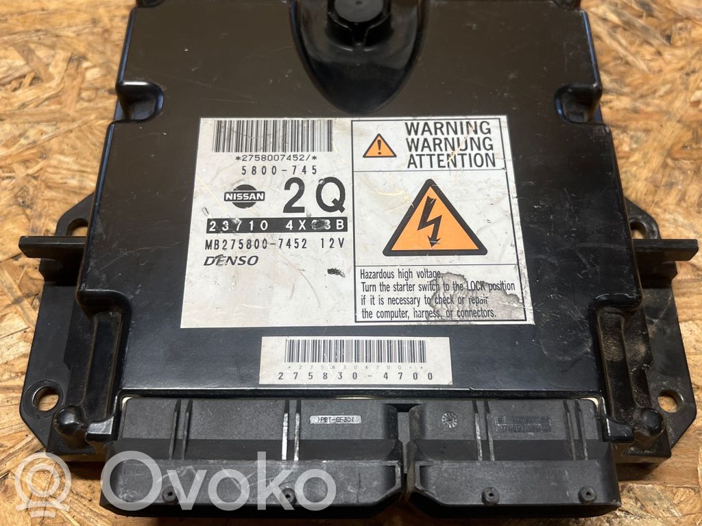 Nissan Navara D40 Engine control unit/module 